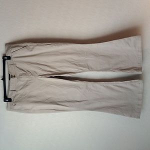 NWT American Eagle sz 20 short Artist Flare Lowrise stretch khaki